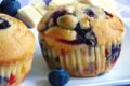 Muffin mirtilli e cioccolato bianco